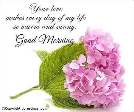 good morning messages for special someone