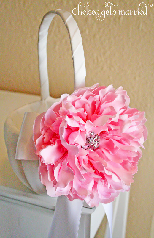 Chelsea Gets Married Flower Girl Basket