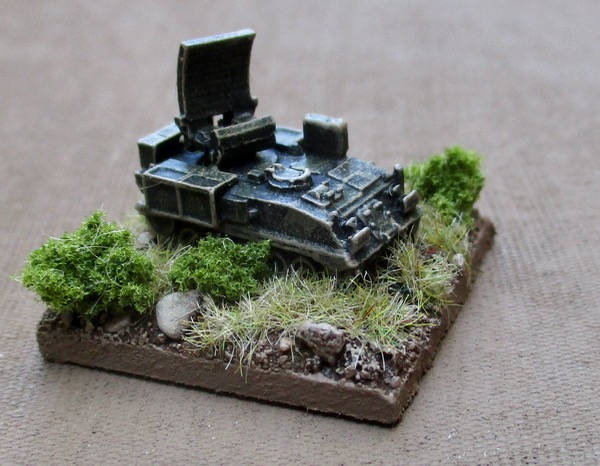 Tim's Miniature Wargaming Blog: More Modern Micro British - Challenger 2  and HQ