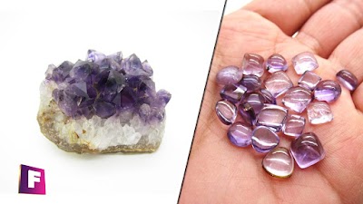 Como se cortan, pulen y tallan los minerales y piedras preciosas ?