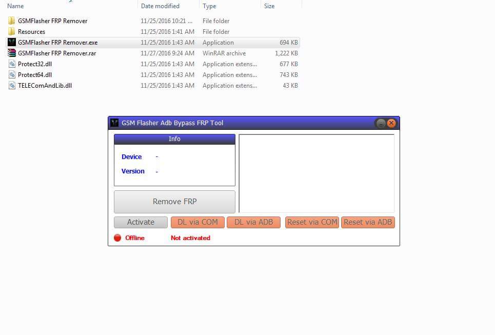 GSM FLASHER ADB FRP TOOL NEW Unlocking TM