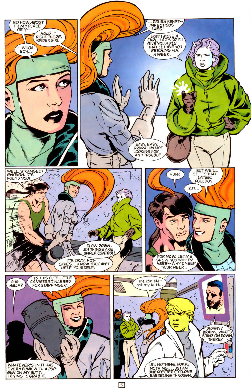 Legion of Super-Heroes (1989) 43 Page 5