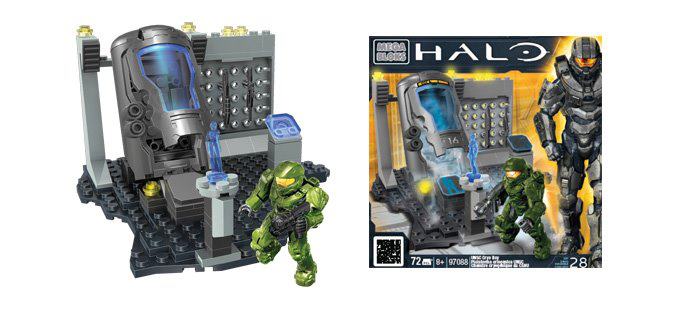 Halo Universe Toys And More: MEGA BLOKS: Halo: #97068 UNSC Cryo Bay Photos