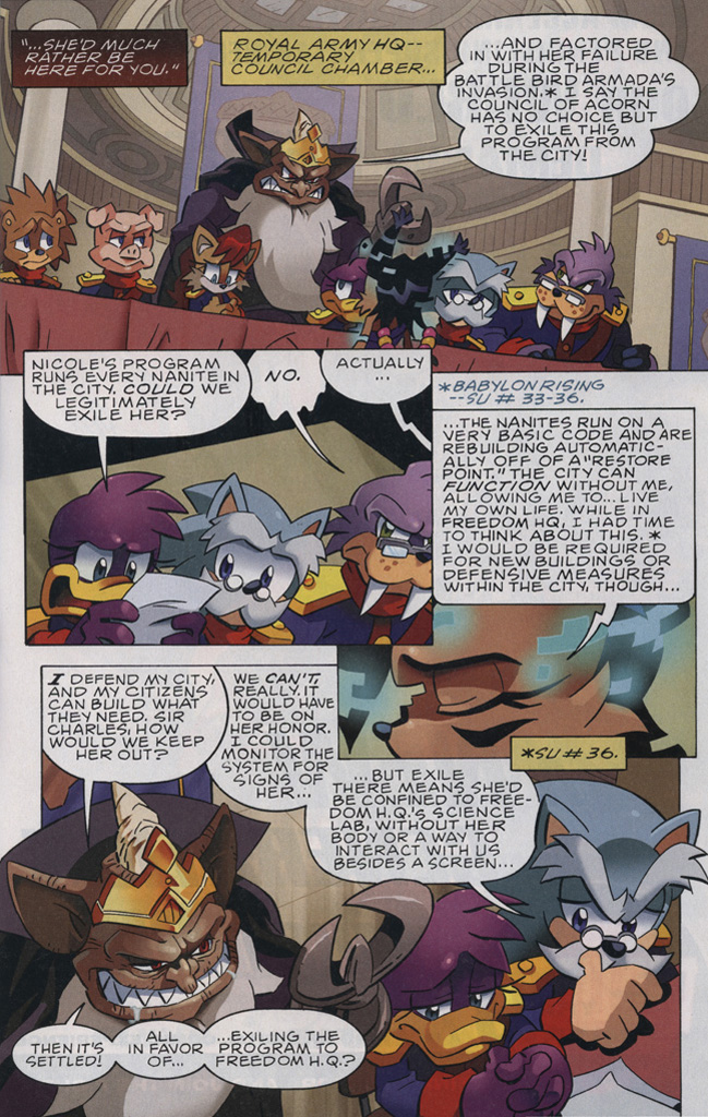 Read online Sonic The Hedgehog comic -  Issue #235 - 17