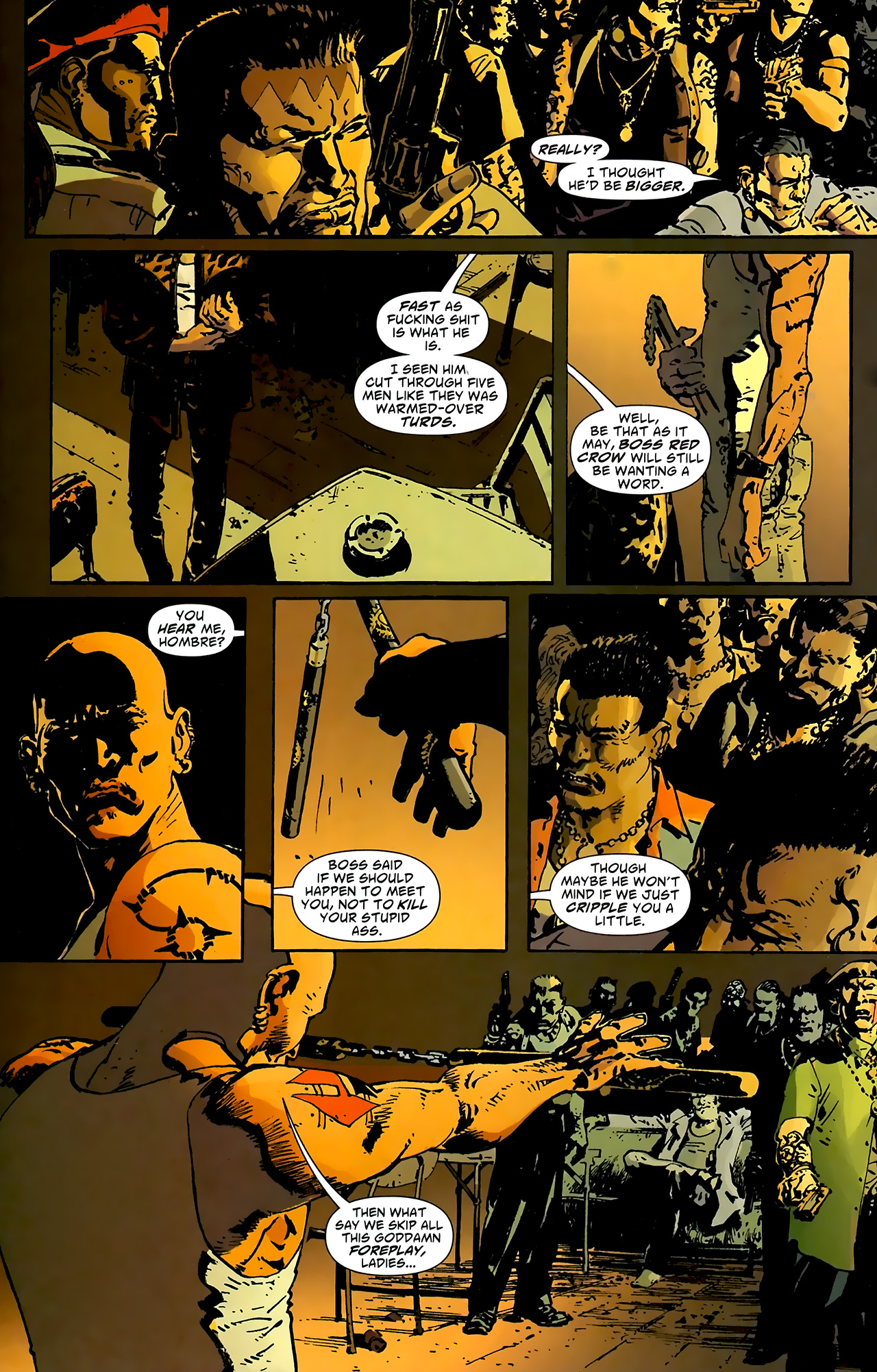Read online DMZ (2006) comic -  Issue #14 - 31