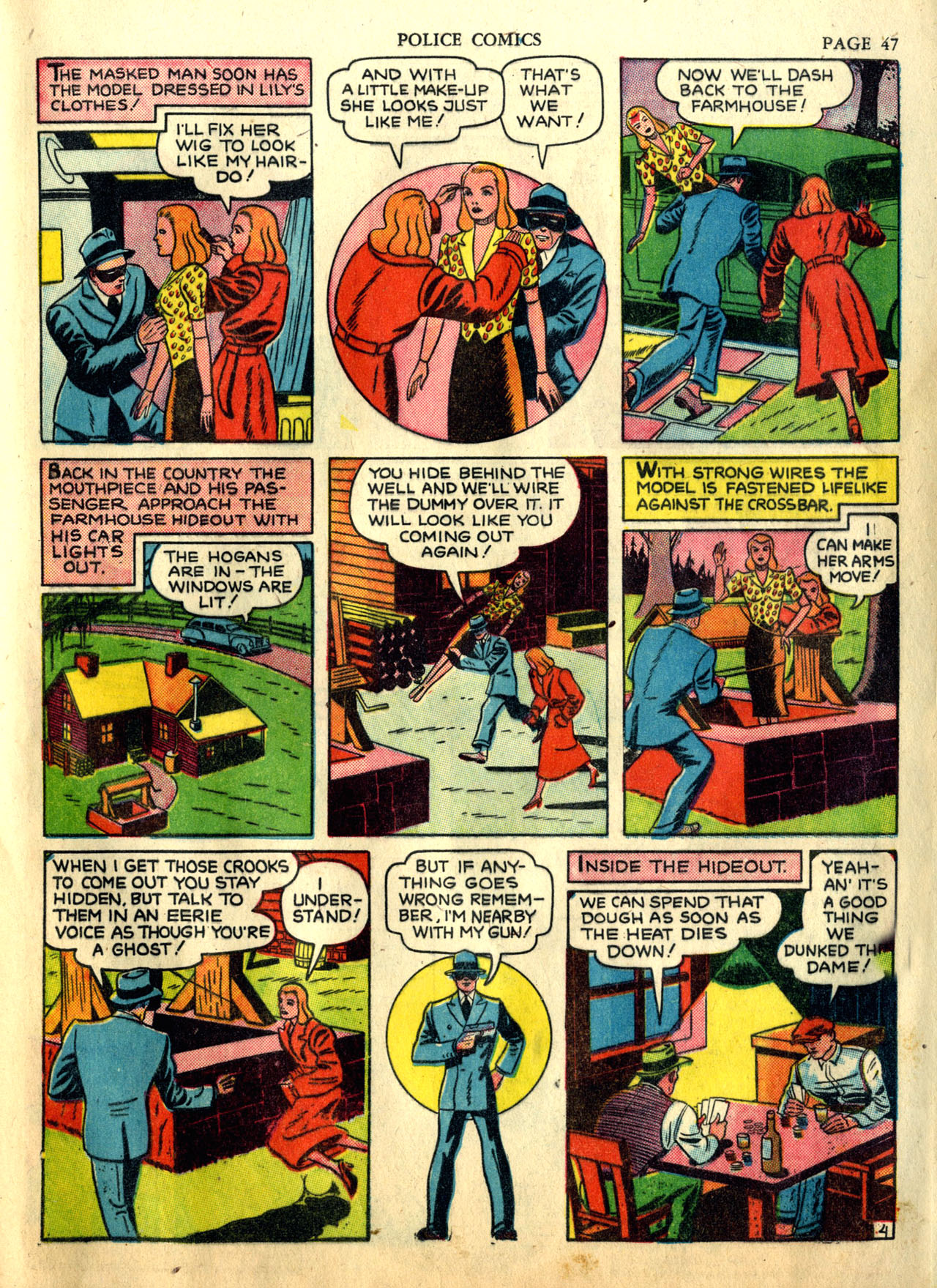 Read online Police Comics comic -  Issue #2 - 50