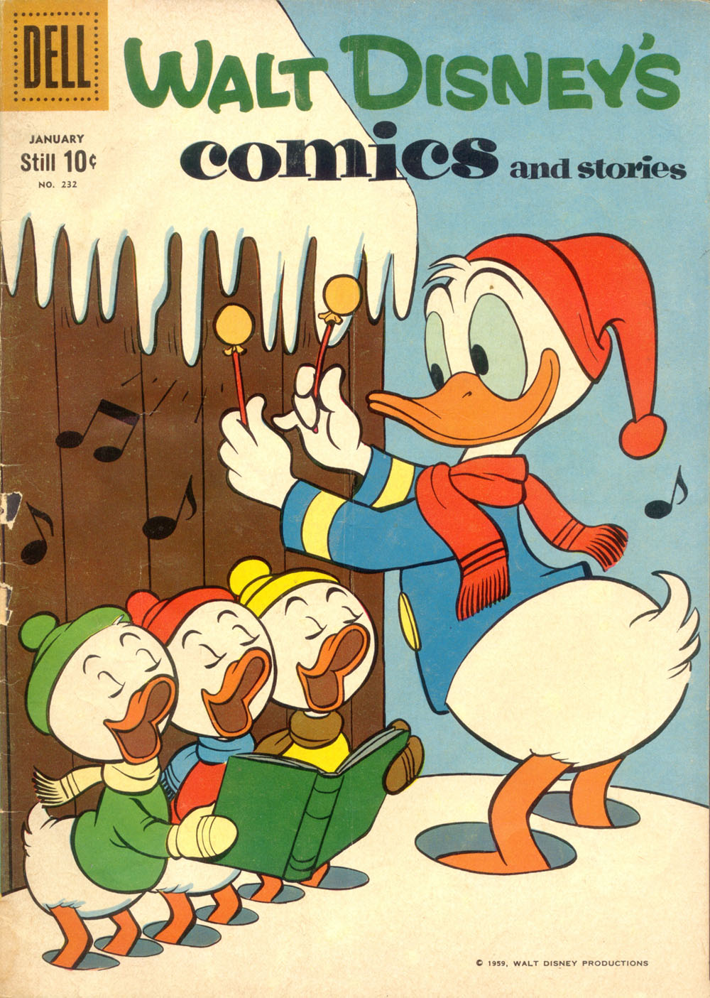 CHUTINOSACO WALT DISNEY COMICS AND STORIES 232