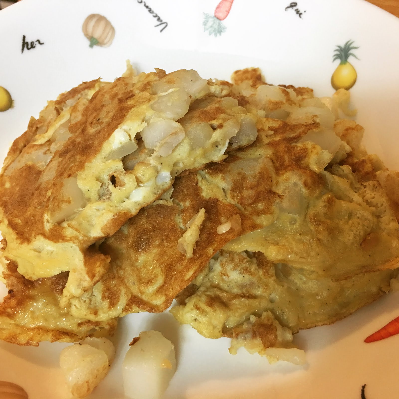 The Lazy Cook Fried Carrot Cake