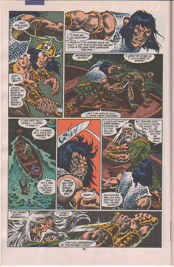 Read online Conan the Barbarian (1970) comic -  Issue #250 - 28
