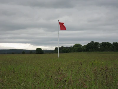 Government flag at Culloden