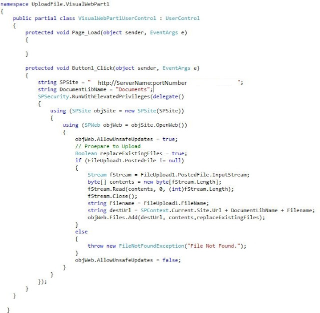 Creating and Deploying a Visual Web Part using Microsoft Visual Studio ...
