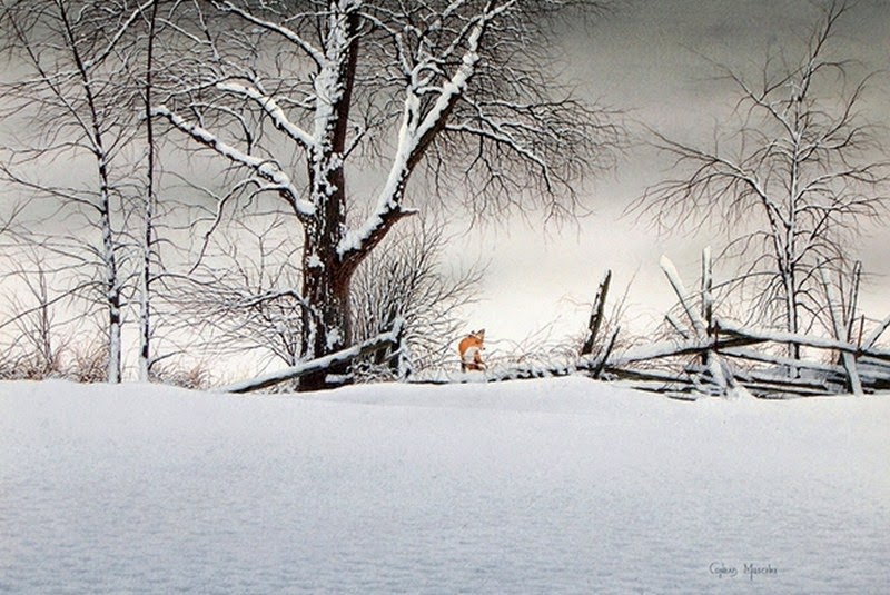 paisajes-con-nieve-pintados-con-acuarela