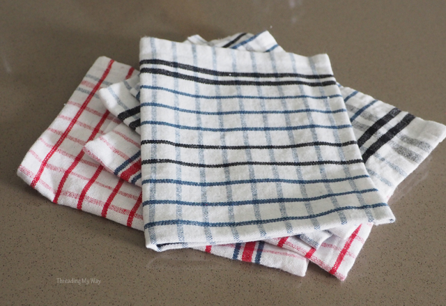 How to Clean Dish Cloths and Tea Towels