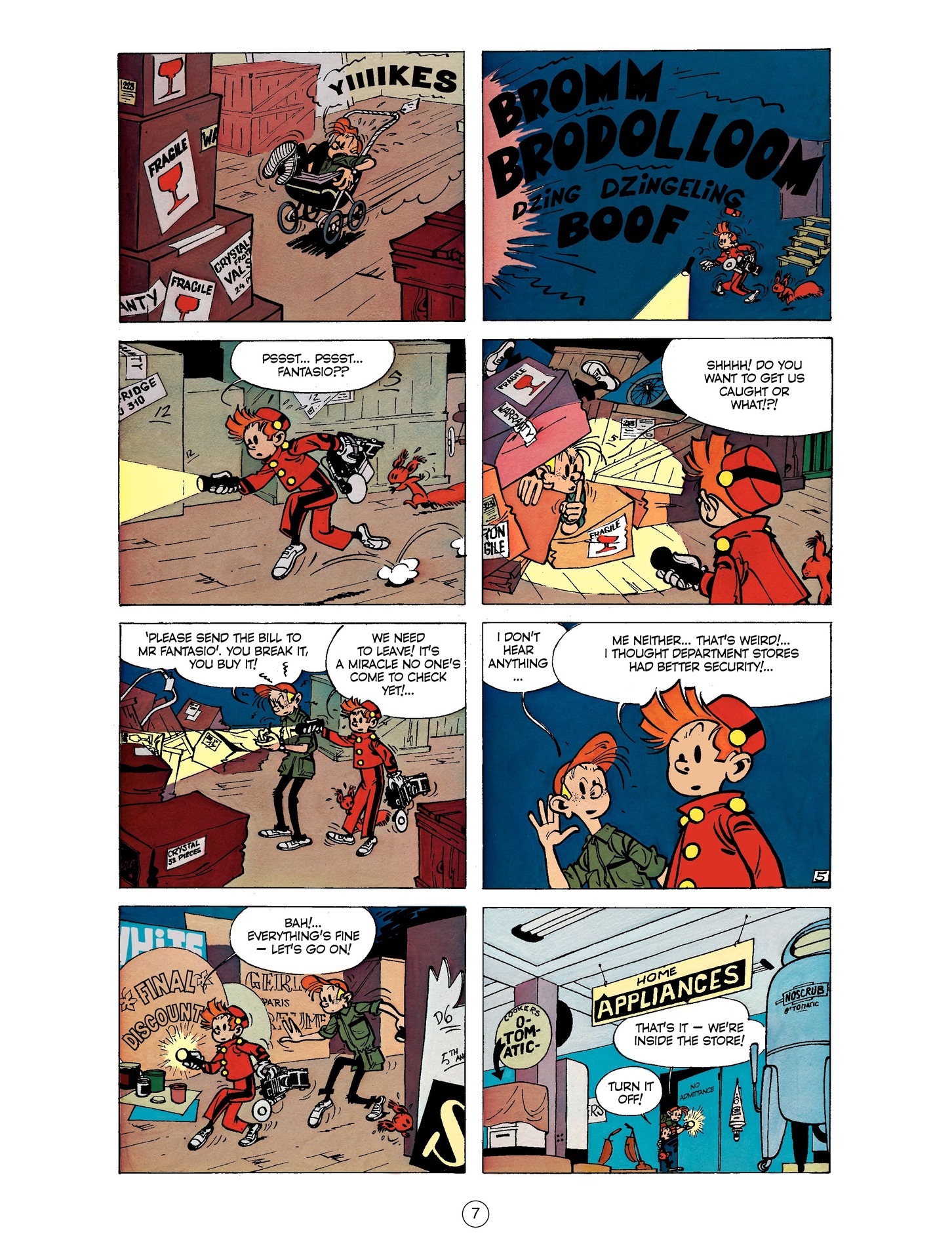 Read online Spirou & Fantasio (2009) comic -  Issue #7 - 9