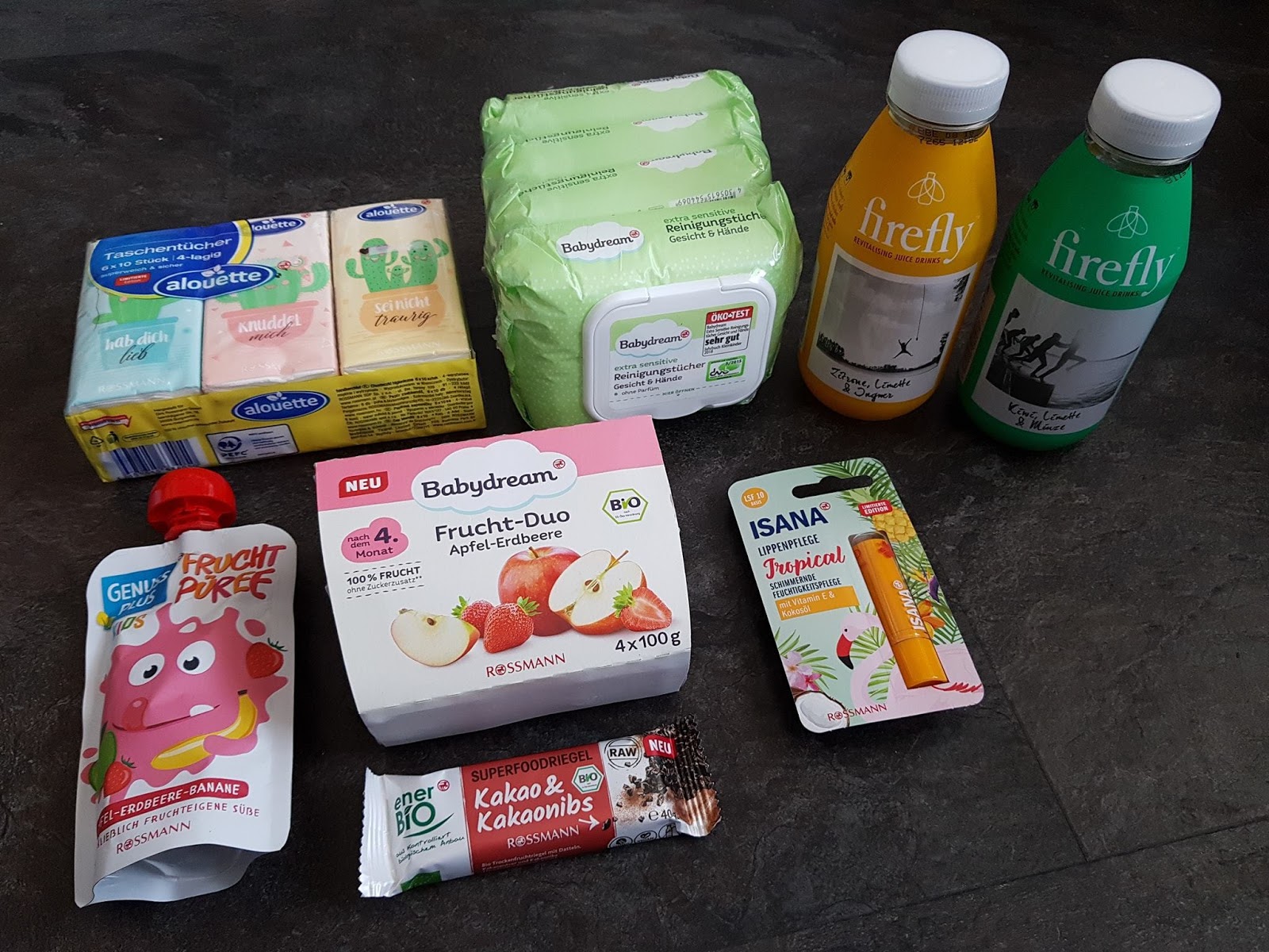 Rosa Wolkchen Rossmann Einkauf Mit Nutzlichem Naschkram