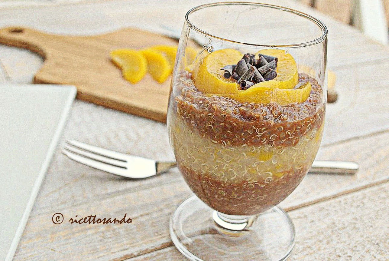 budino senza latte alla quinoa 