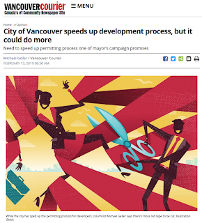 Opinion: City of Vancouver speeds up development process, but it could do more Vancouver Courier February 13, 2019