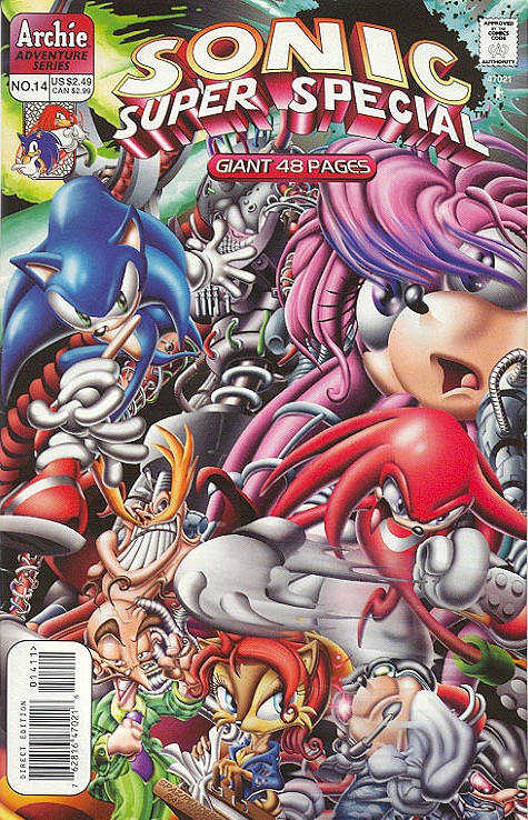 Archie Sonic Super Special Issue 10, Mobius Encyclopaedia