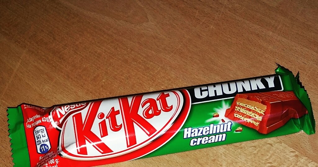 One Treat At A Time Kit Kat Chunky Hazelnut Cream