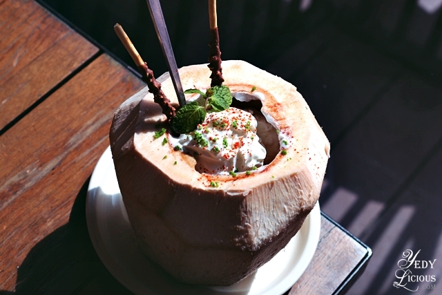 Coconut Ice Cream In Shell 