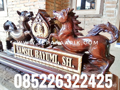 Papan Nama Ukir Kuda ~ Ukir Mebel Jepara