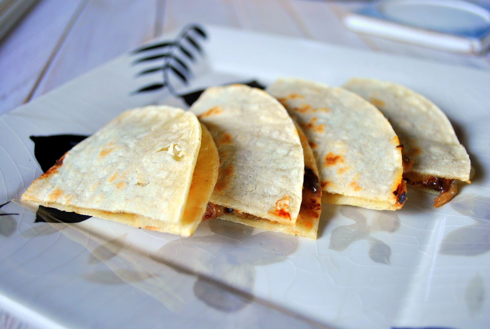 Sweet Quesadilla with Chocolate Chip, Banana & Peanut Butter