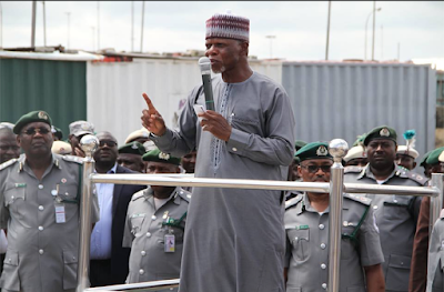 1a9 What Presidential directive? Nigeria Custom, boss Hamid Ali flies first class from London which cost about N3.4m