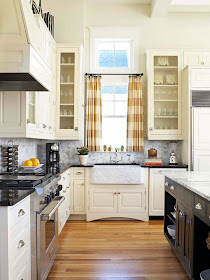 Home Interiors: 2013 White Kitchen Decorating Ideas from BHG