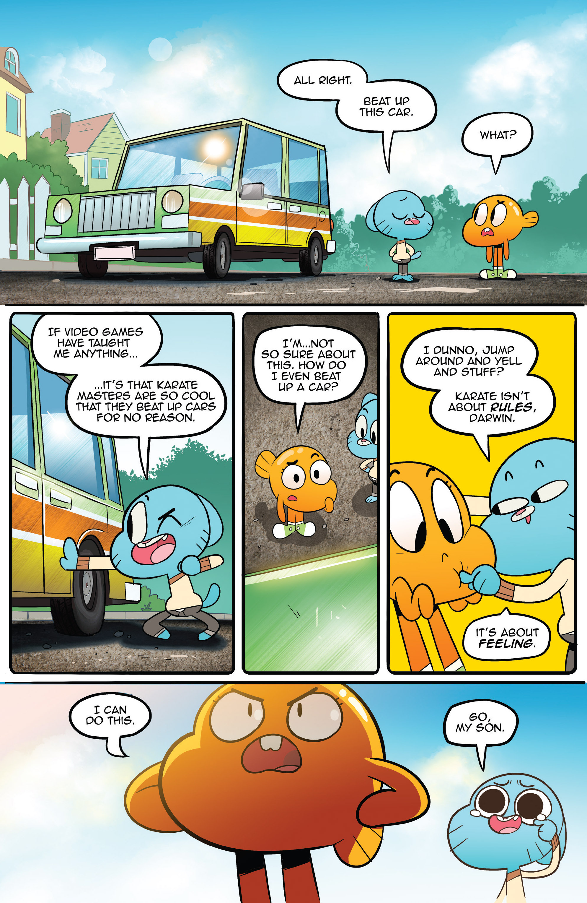 Read online The Amazing World of Gumball comic -  Issue #2 - 6
