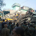 कानपुर में निर्माणाधीन इमारत गिरी, 60 दबे