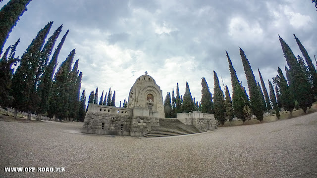 Serbian chapel with ossuary - Zeitinlik military cemetery - Thessaloniki, Greece