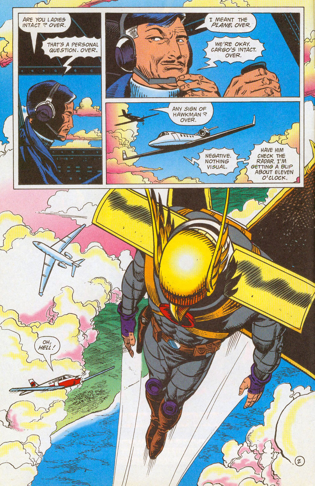 Read online Hawkworld (1990) comic -  Issue #12 - 3