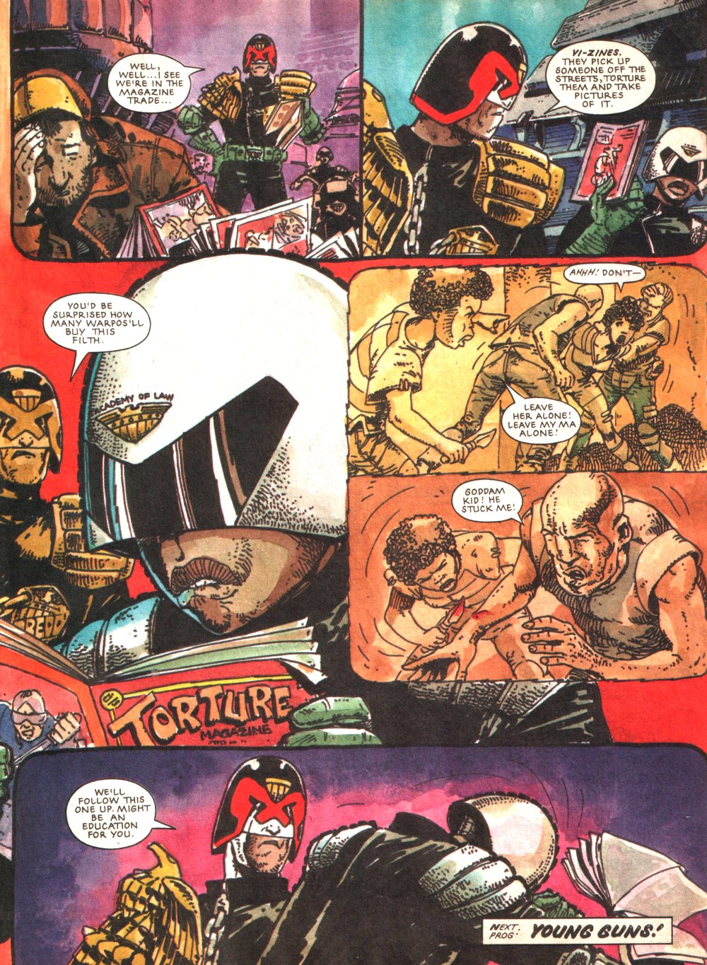 Read online Judge Dredd: The Complete Case Files comic -  Issue # TPB 13 (Part 2) - 127