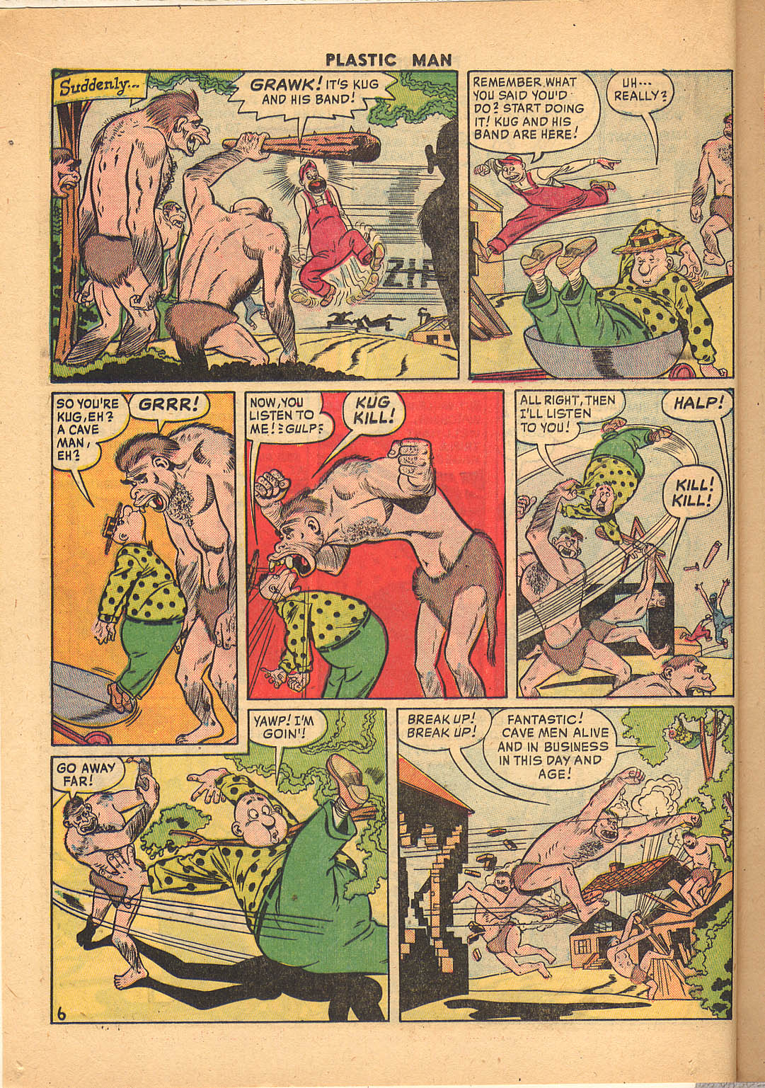 Read online Plastic Man (1943) comic -  Issue #26 - 20