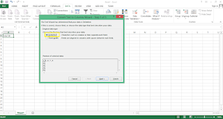 Split text into other column in excel
