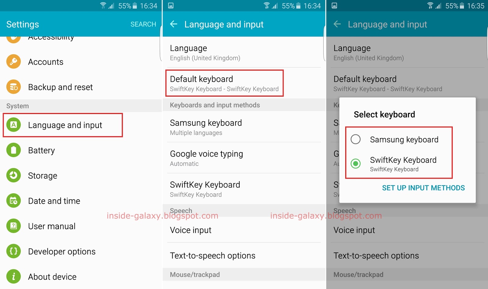 Inside Galaxy Samsung Galaxy S6 Edge How To Switch Between