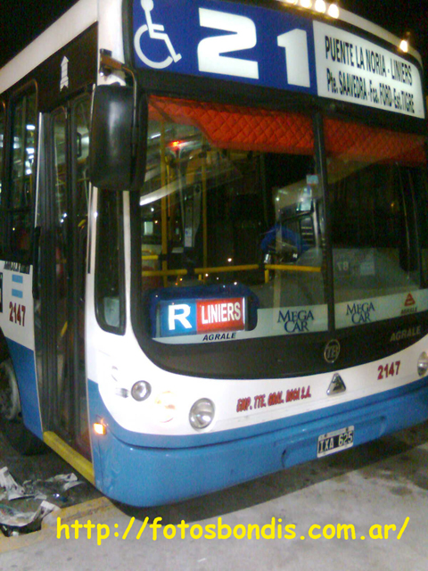 RECORRIDOS DE LÍNEAS COLECTIVOS LÍNEA 21