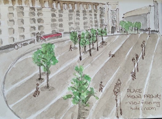 Urban Sketchers Paris: A Sydney Sketcher in Paris (et San Diego)