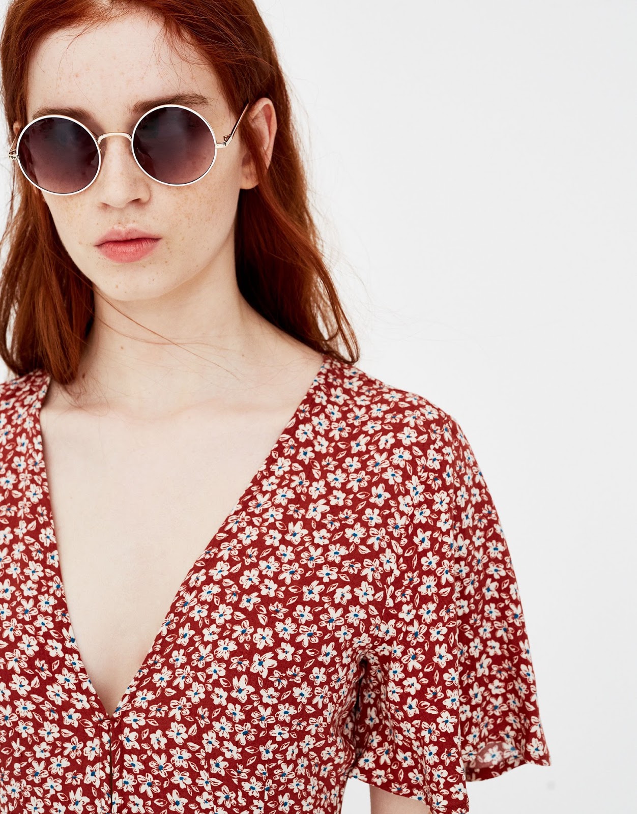 pull and bear wrap dress