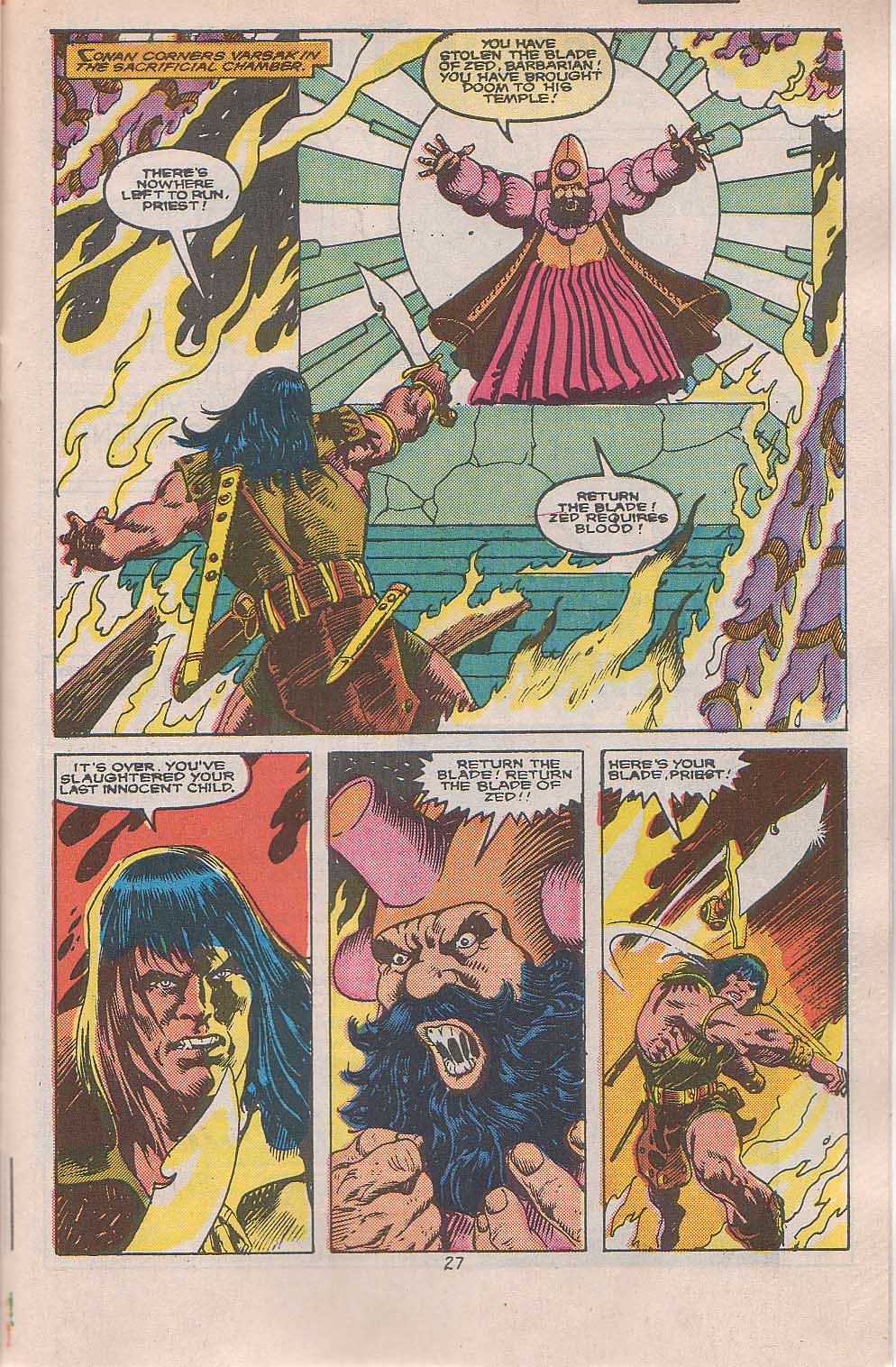 Read online Conan the Barbarian (1970) comic -  Issue #216 - 21