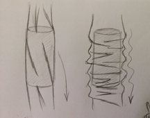 chasquido lona Modales Akibakei: Como dibujar pliegues de ropa.