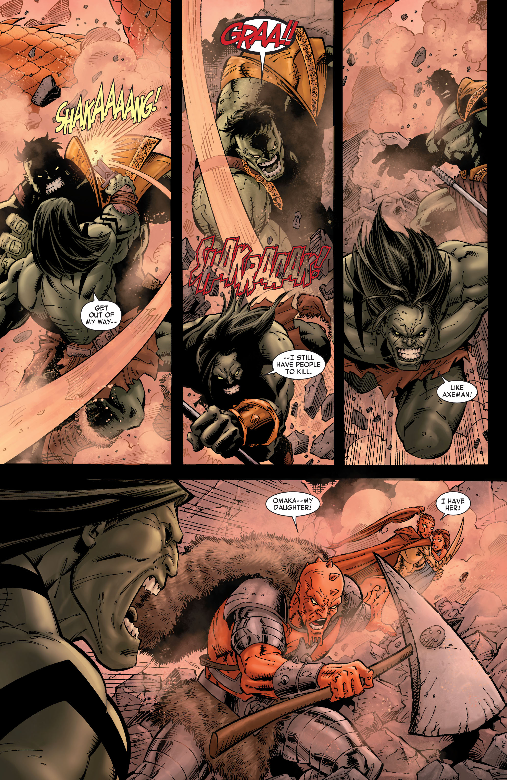 Read online Skaar: Son of Hulk comic -  Issue #9 - 6