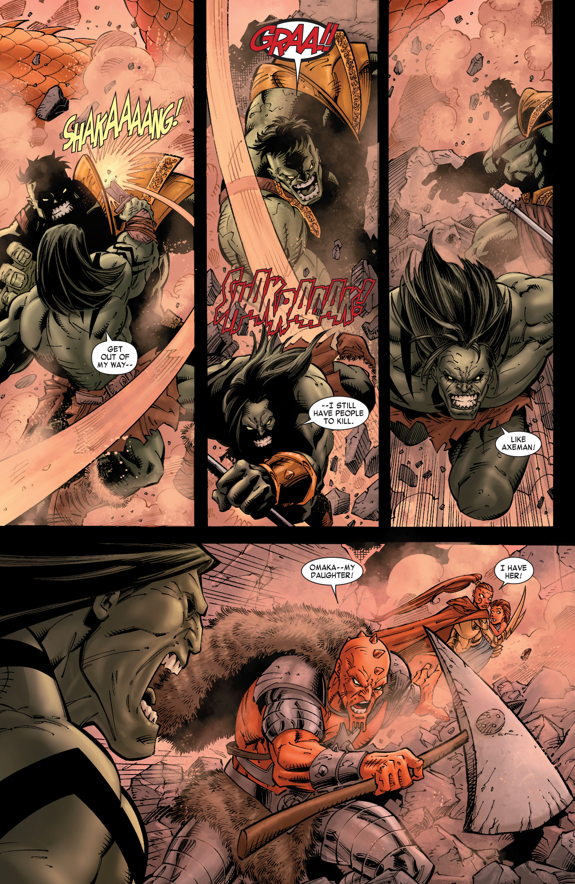 Read online Skaar: Son of Hulk comic -  Issue #9 - 6