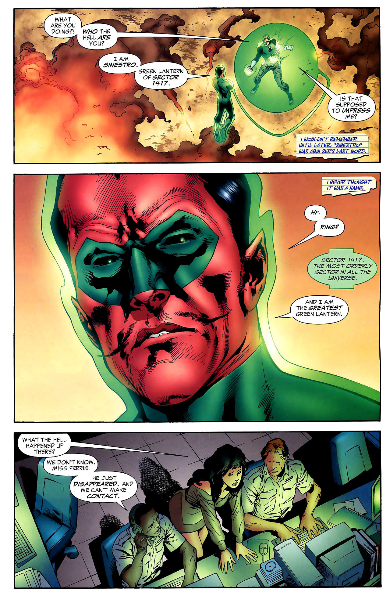 Read online Green Lantern (2005) comic -  Issue #32 - 16