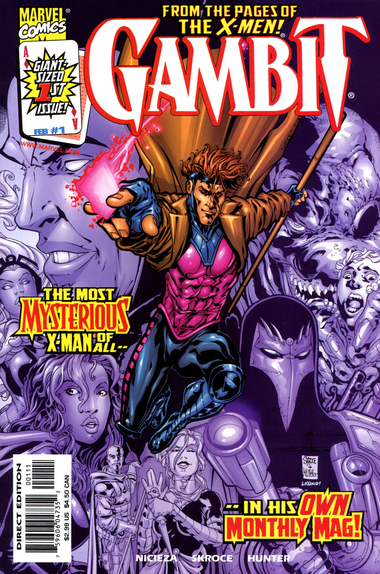 Read Online Gambit Comic Issue
