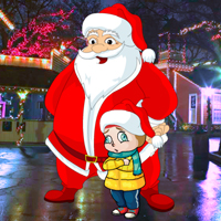 BigEscapeGames Magical Santa Little Girl Rescue