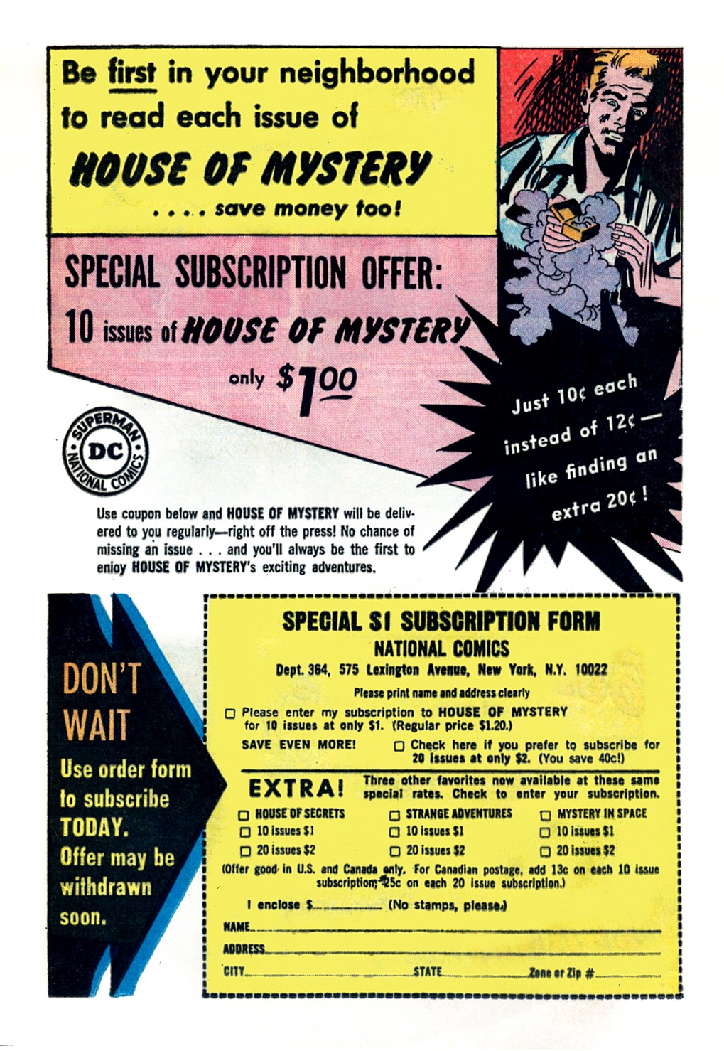 Read online House of Mystery (1951) comic -  Issue #142 - 32