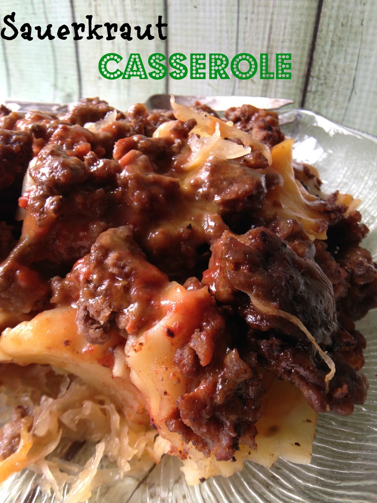 Sauerkraut Casserole Turnips 2 Tangerines