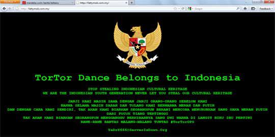 Hacker Indonesia Turut Perjuangkan Nasib Tari Tor-Tor