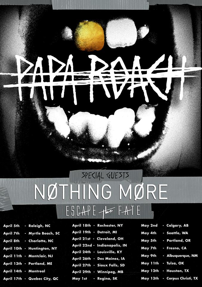 Papa Roach Announces New Tour NataliezWorld